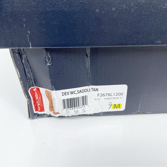 NEW Naturalizer Dev Leather Knee High Riding Boots Saddle Tan Wide Calf 7 - Picture 9 of 9